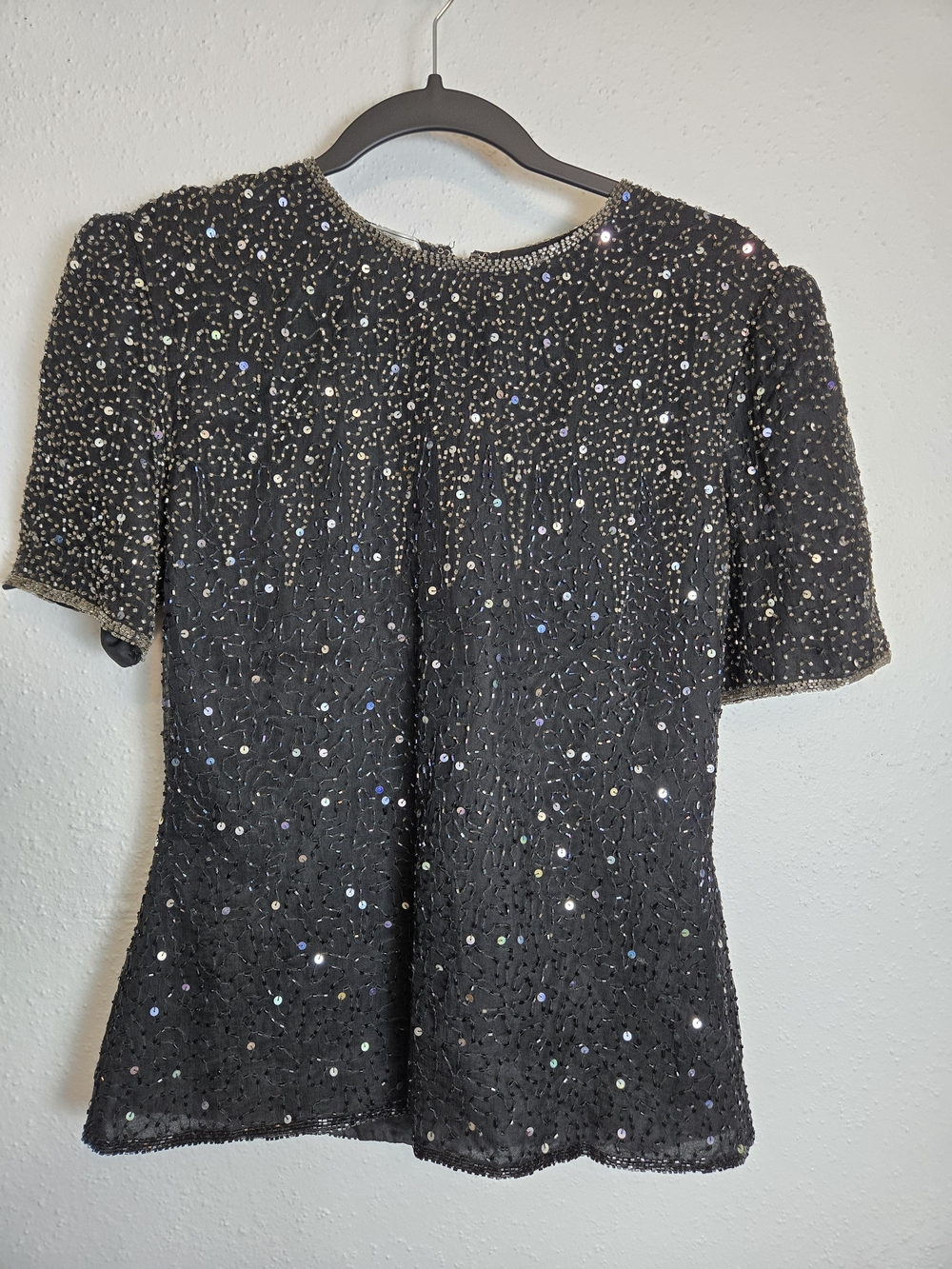 Sequin Silk Vintage Stenay Top